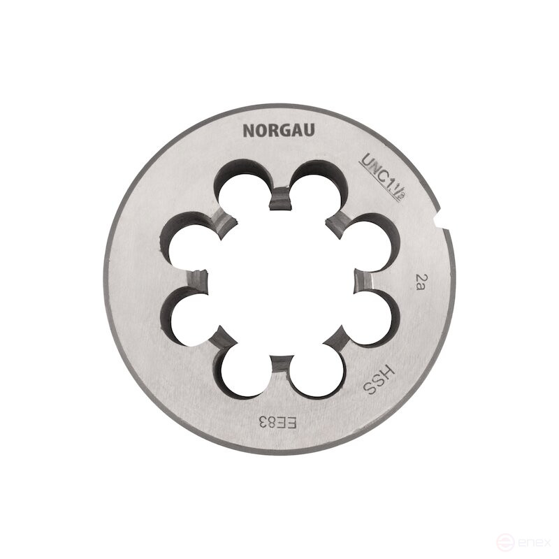 Inch die NORGAU Industrial for metal UNC 1 1/2, HSS