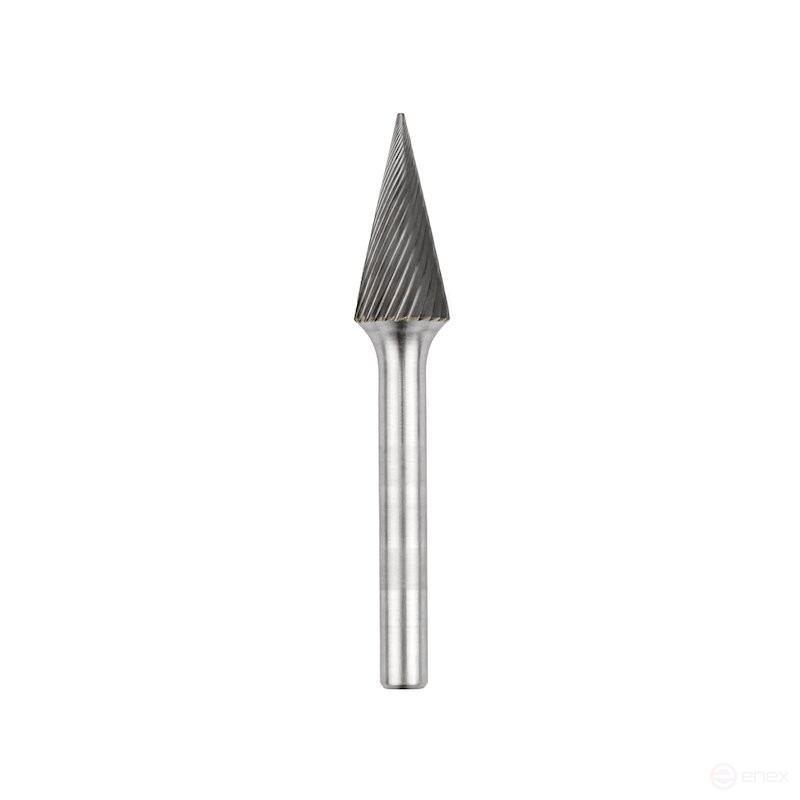 Carbide borehole NORGAU Industrial conical 12 mm, 25°, shape M, SCM