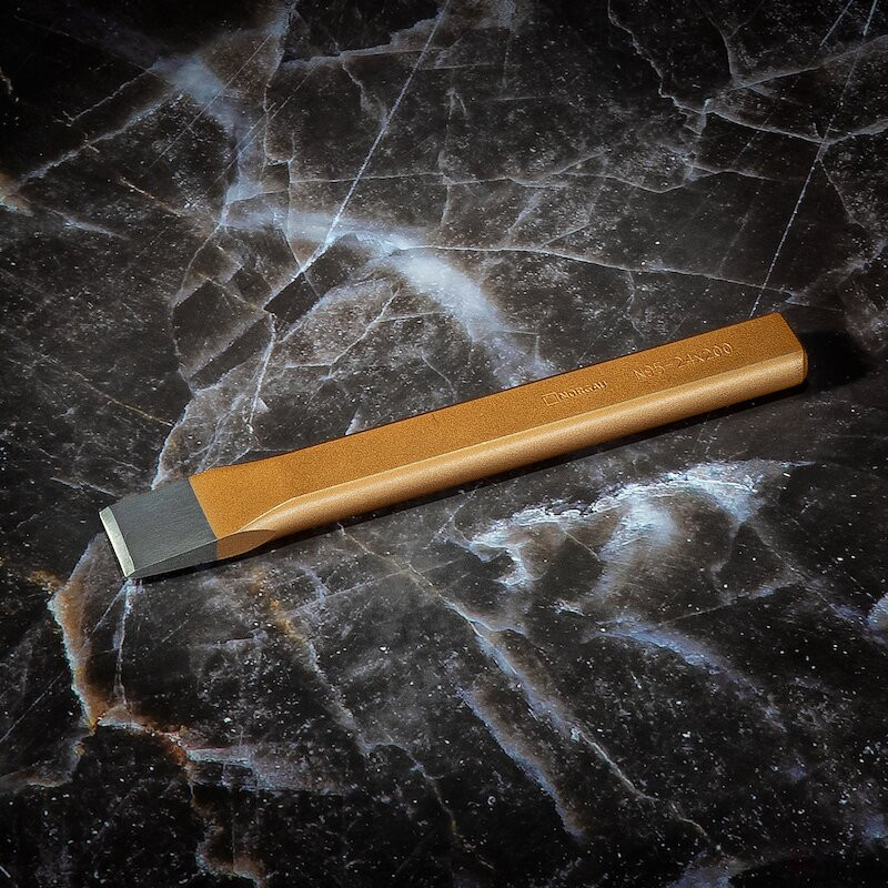 Зубило слесарное NORGAU Industrial плоское 24x200 мм, N95-24X200