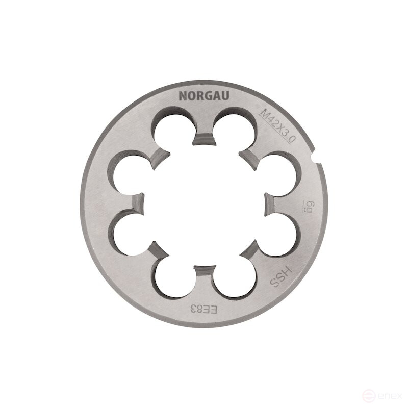 Плашка NORGAU Industrial по металлу MF42x3.0 мм, HSS