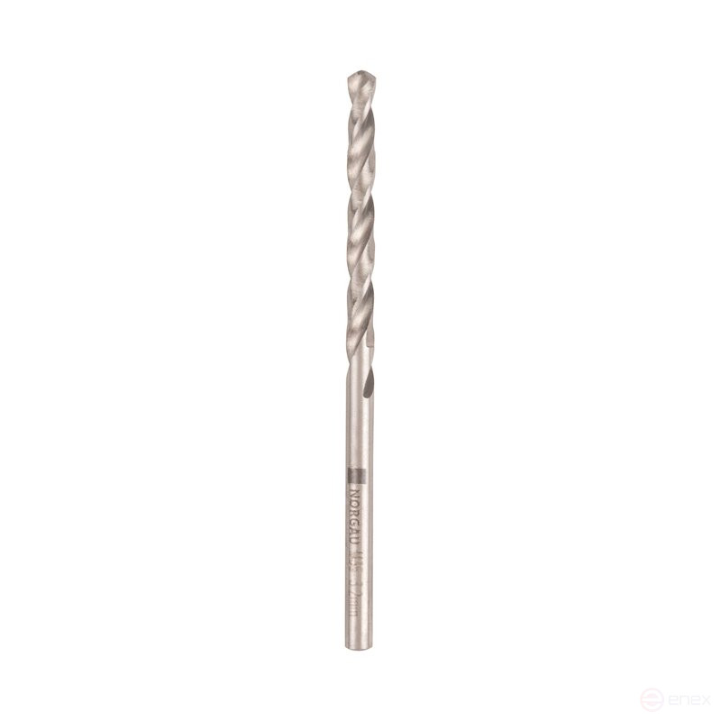 Сверло спиральное NORGAU Industrial по металлу 3.2 мм, Z2, тип VA, HSS-E