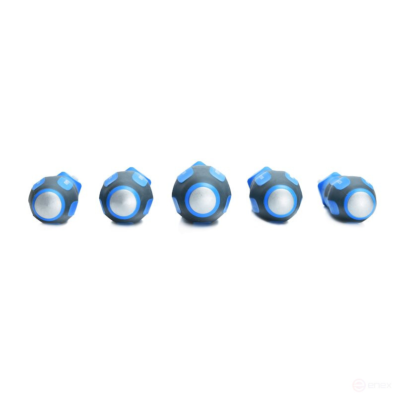 Set of reinforced slotted and phillips screwdrivers NORGAU Industrial NBS155K-161-005, 5 pieces