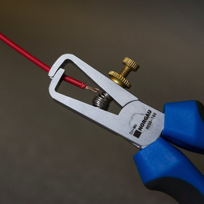 Клещи для снятия изоляции NORGAU Industrial 160 мм, N099-160