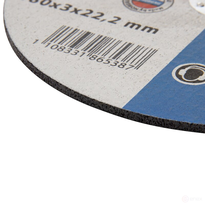 Круг отрезной NORGAU Industrial по стали NT-PRO 30, 180х3х22.2 мм