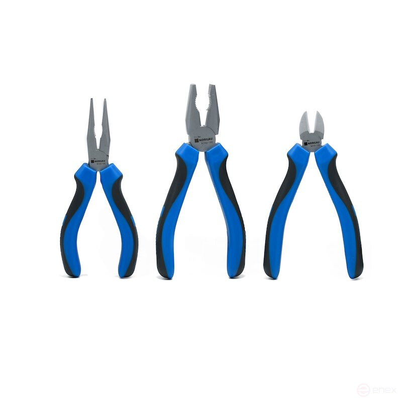 Набор губцевого инструмента NORGAU Industrial NPS-246TL, 3 предмета