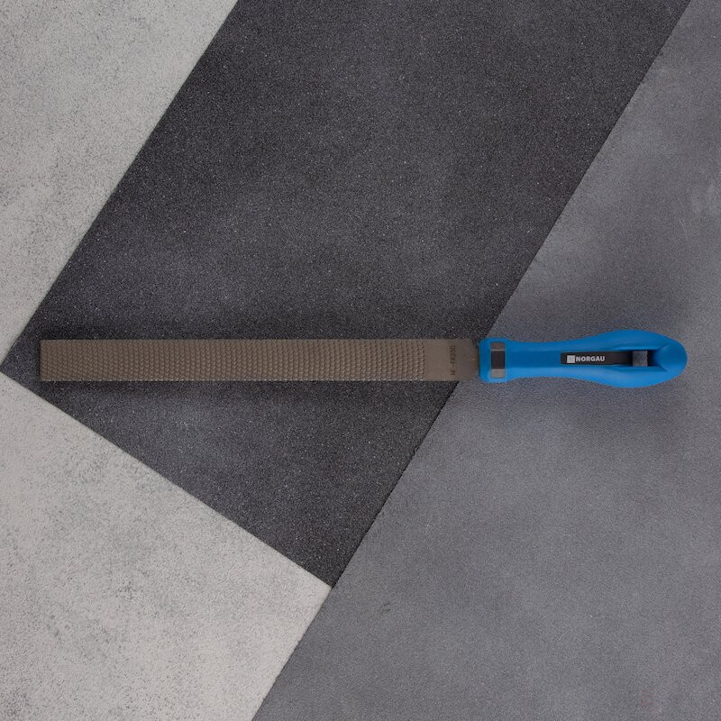 Рашпиль плоский NORGAU Industrial тупоносный, 200 мм, NF-FR200