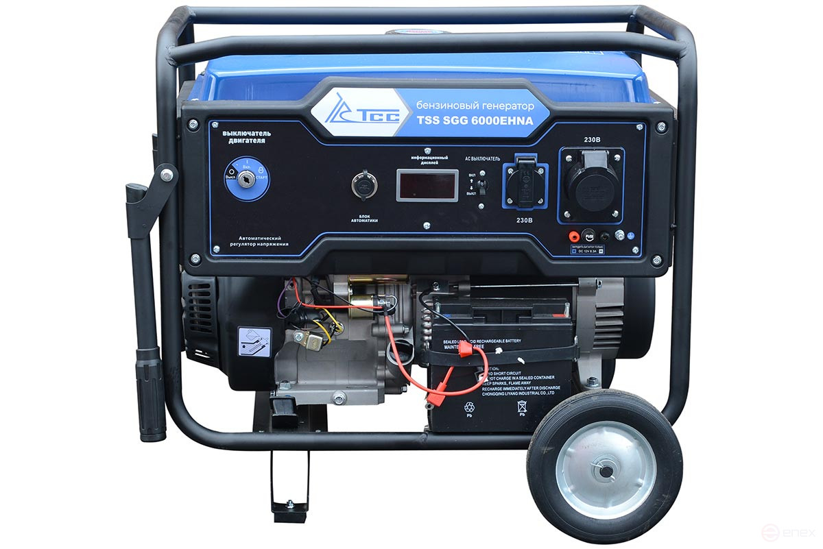 Gasoline generator 6 kw TSS SGG 6000EHNA with AVR