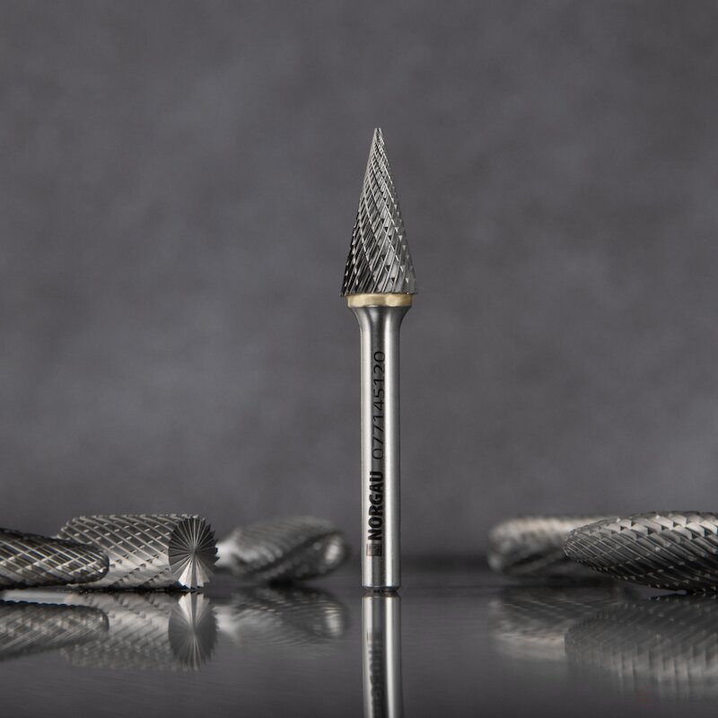 Set of boreholes carbide NORGAU Industrial cutting heads 12 mm, 10 pieces