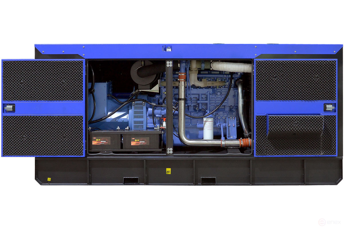 Diesel generator TSS AD-150S-T400-2RKM26 in a noise-proof casing
