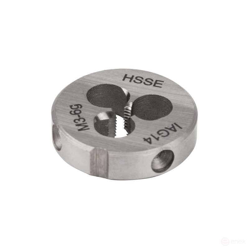 Плашка NORGAU Industrial по металлу M3, HSS-E