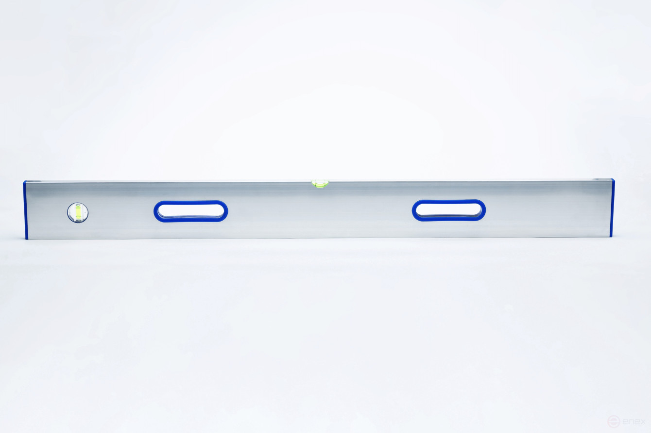 Rectangular rule with handles and acrylic indicators "ELITE" 100cm Our Foreman