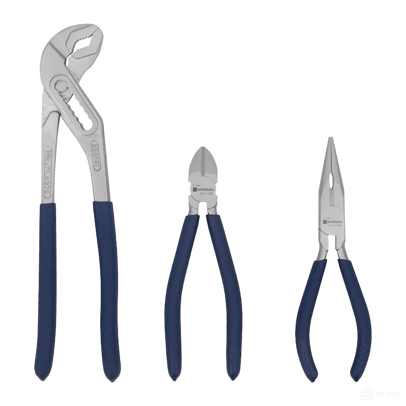 Набор губцевого инструмента NORGAU Industrial NPS-279TL, 3 предмета