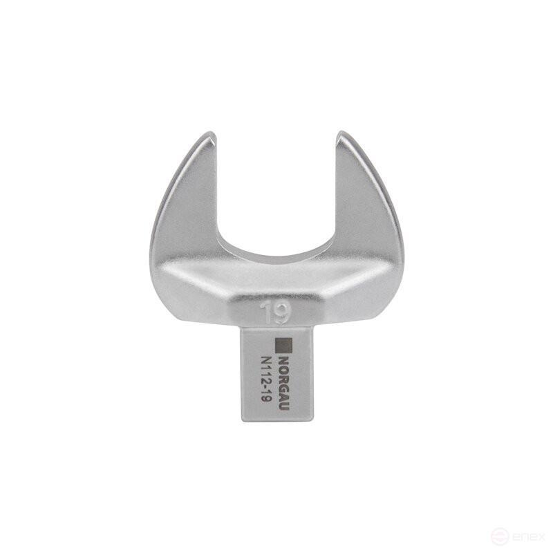 Насадка рожковая NORGAU Industrial для динамометрического ключа 19, прямоугольный привод 9х12