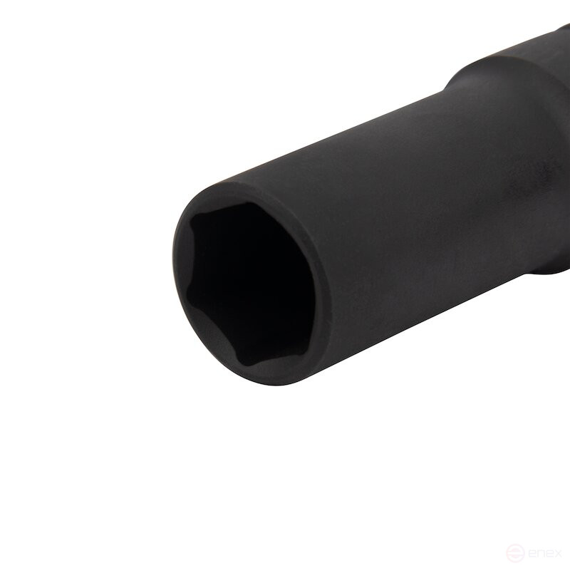 Impact end head NORGAU Industrial hexagon elongated 1/2", 19 mm, N19K-17