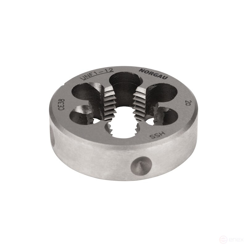Inch die NORGAU Industrial for metal UNF 1", HSS