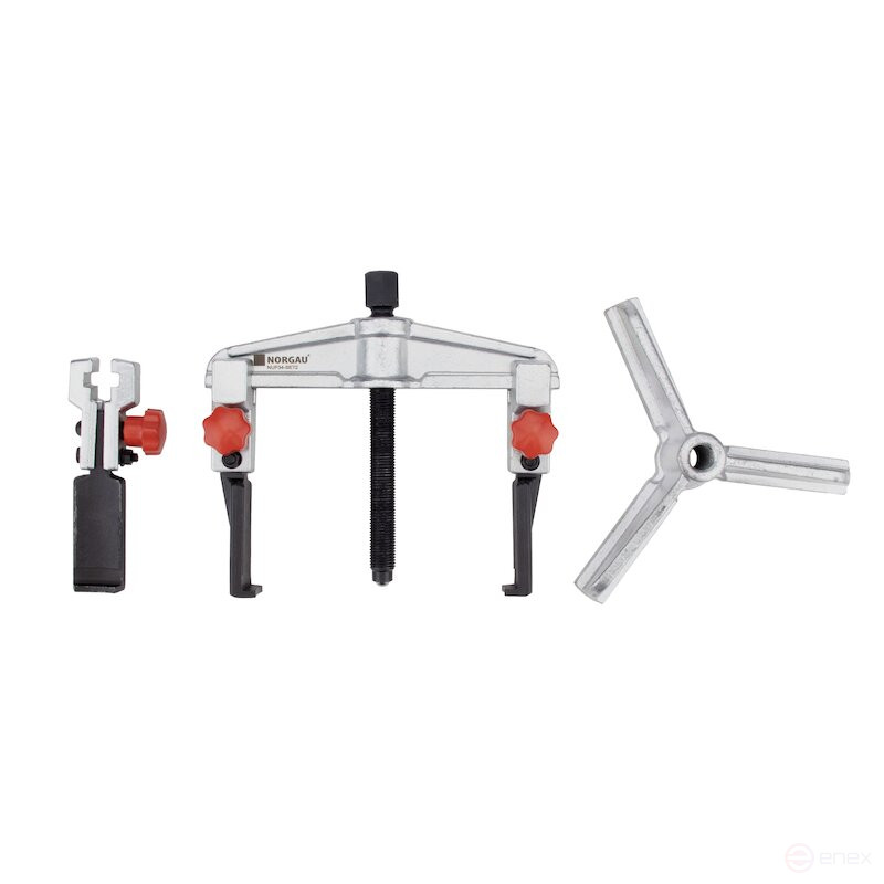 Set of universal NORGAU Industrial pullers with two and three grippers, NUP34-SET2