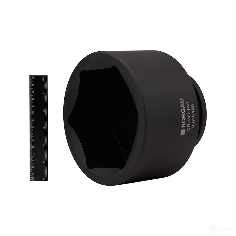 Головка торцевая ударная NORGAU Industrial шестигранная 1.1/2", 140 мм, N37K-140