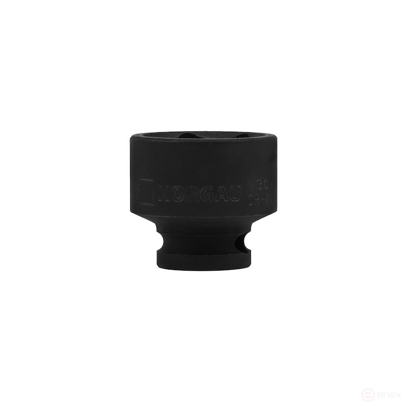 Головка ударная торцевая NORGAU Industrial шестигранная 3/8", 24 мм, N30K-24