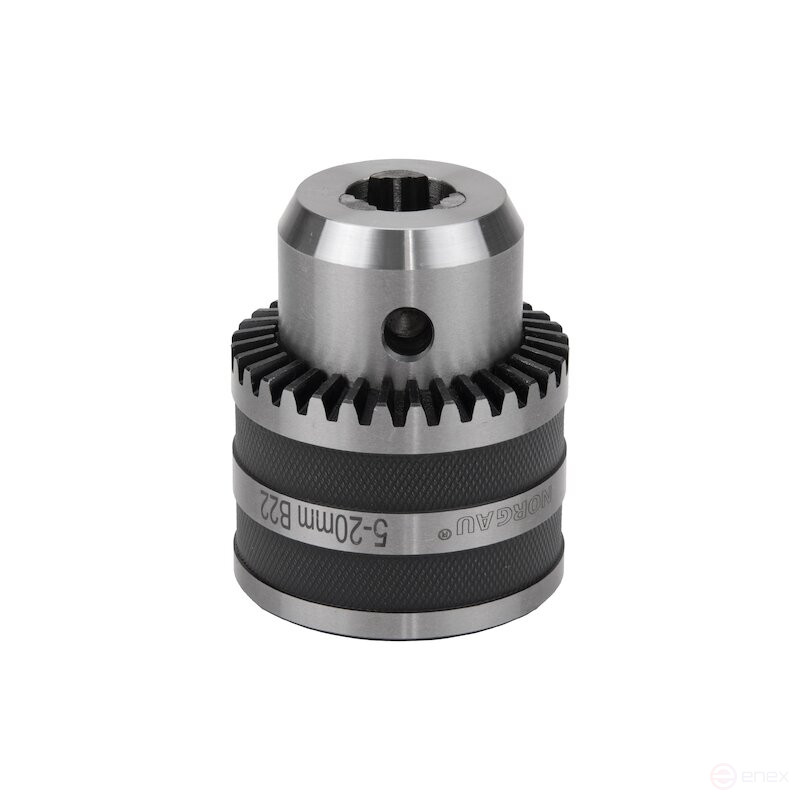 Drilling chuck NORGAU Industrial with a toothed ring 5-20 mm, B22