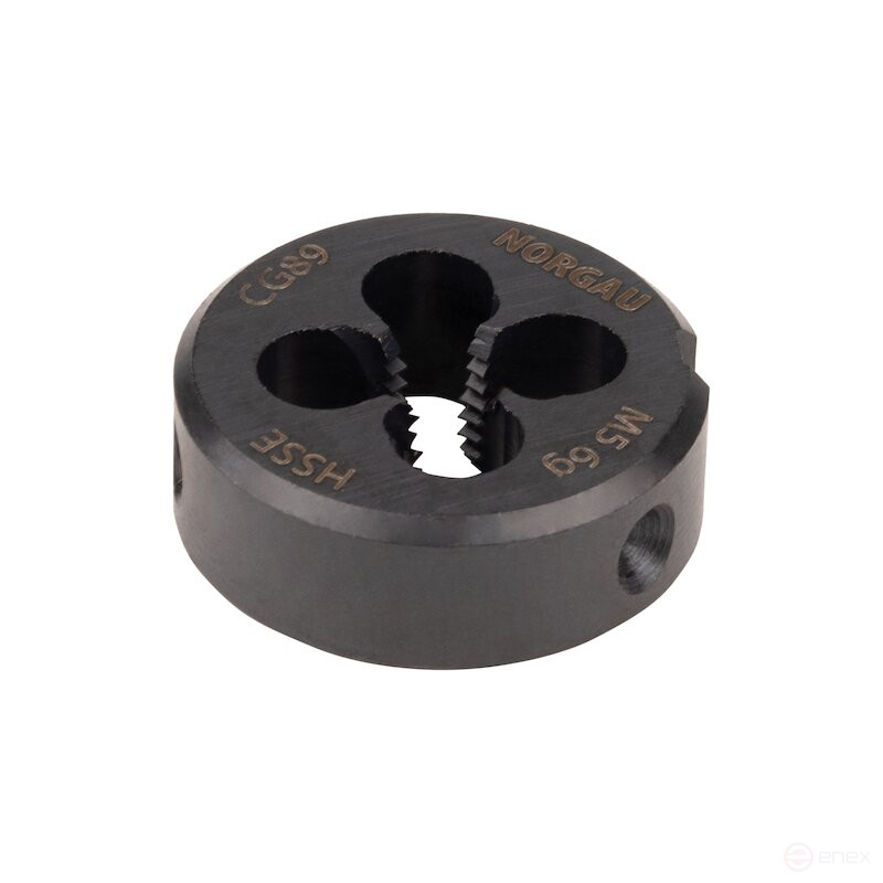 Плашка NORGAU Industrial по металлу M5, HSS-E/VAP