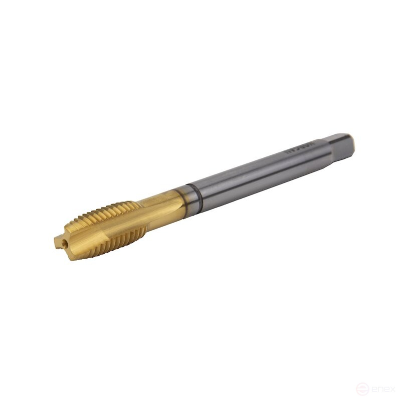 Метчик машинный NORGAU Industrial для сквозных отверстий М12, форма B, HSS-E/TIN