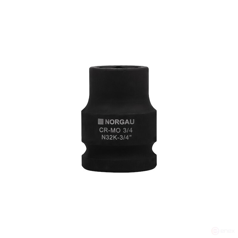 Головка торцевая ударная NORGAU Industrial шестигранная 3/4", 3/4", N32K-3/4