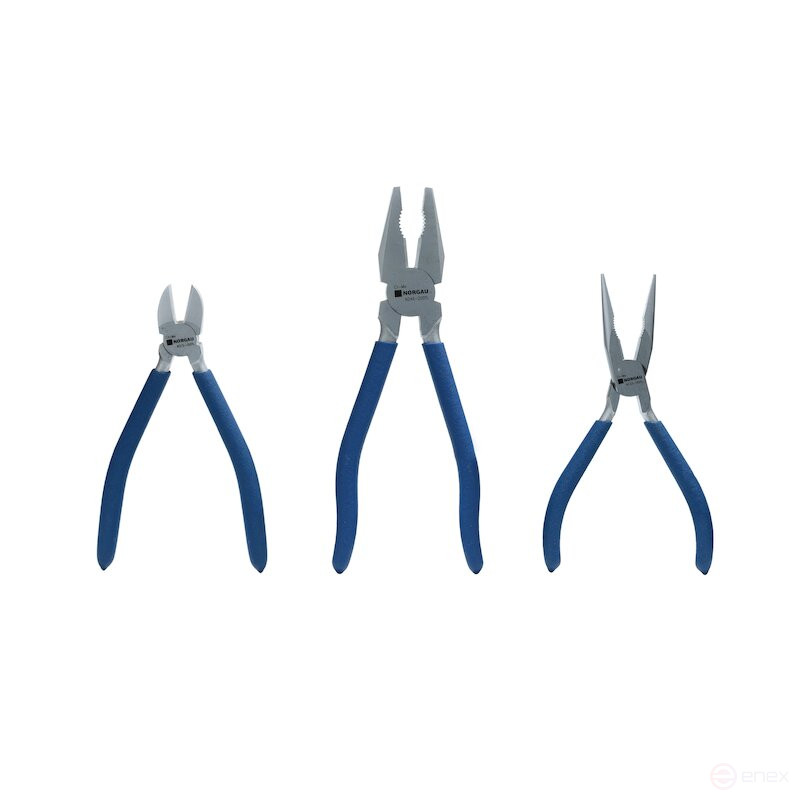 Набор губцевого инструмента NORGAU Industrial NPS-246, 3 предмета