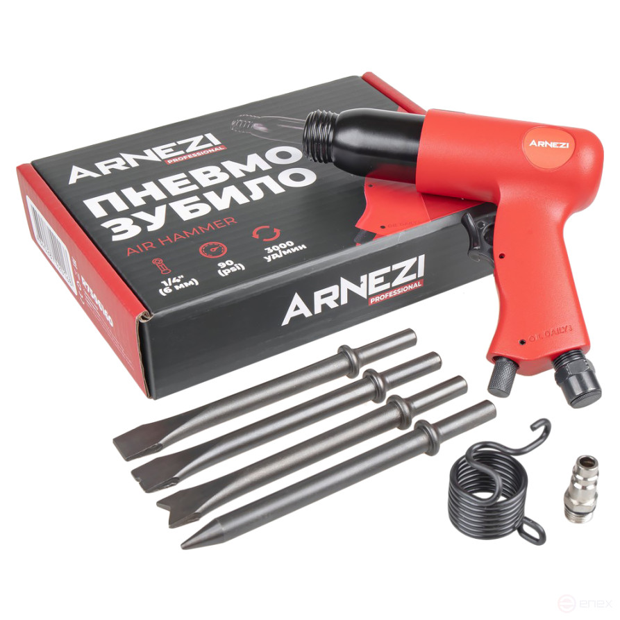 Pneumatic chisel 190mm, 3000 rpm Arnezi R7506160