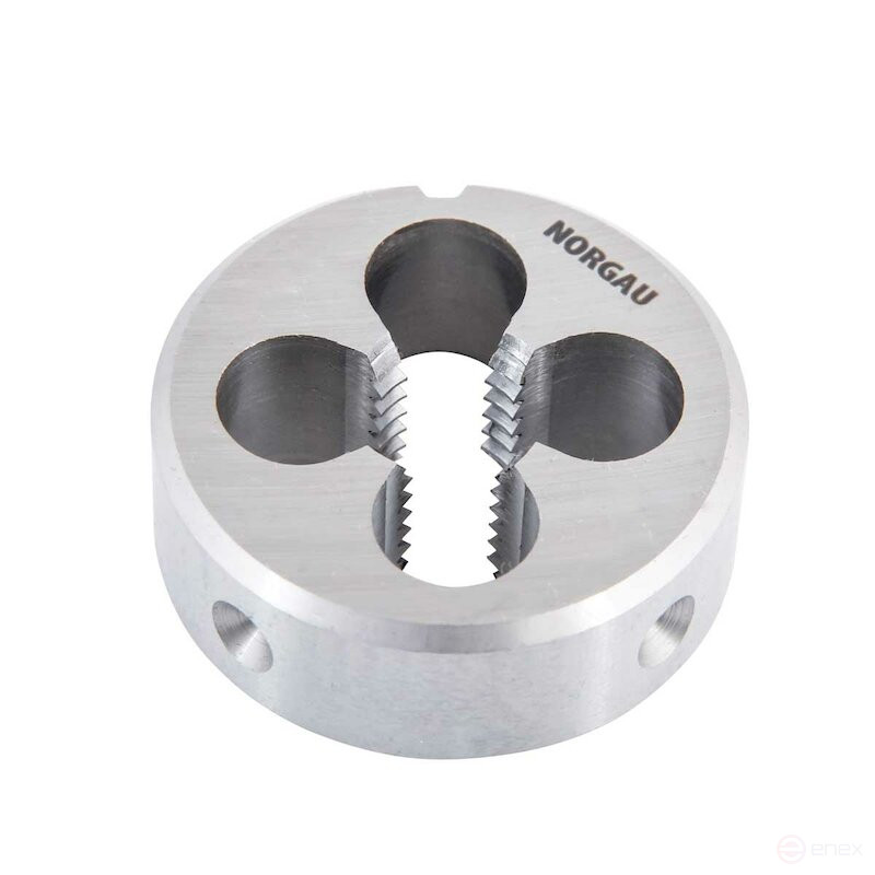 Плашка дюймовая NORGAU Industrial по металлу BSW 1", HSS