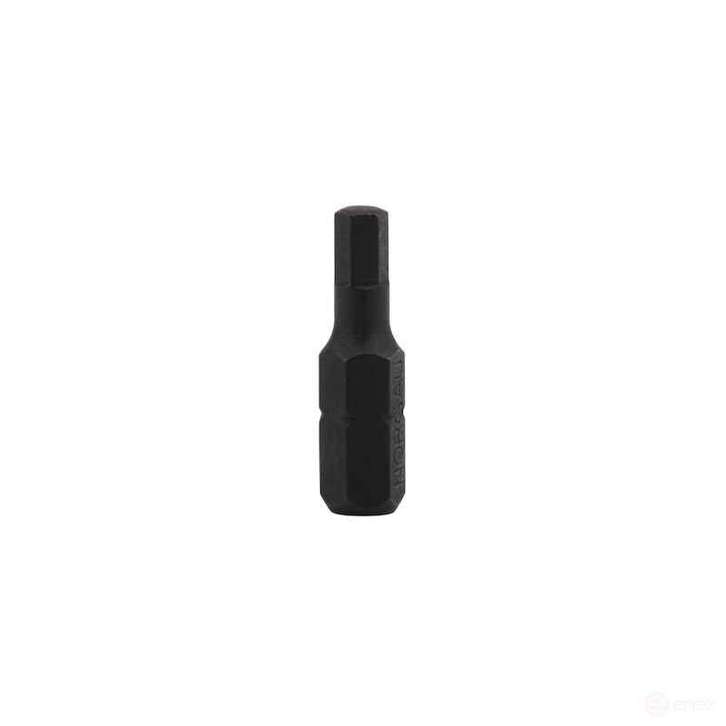 Screwdriver insert NORGAU Industrial hex 4x25 mm, 1/4 shank , N685-H4