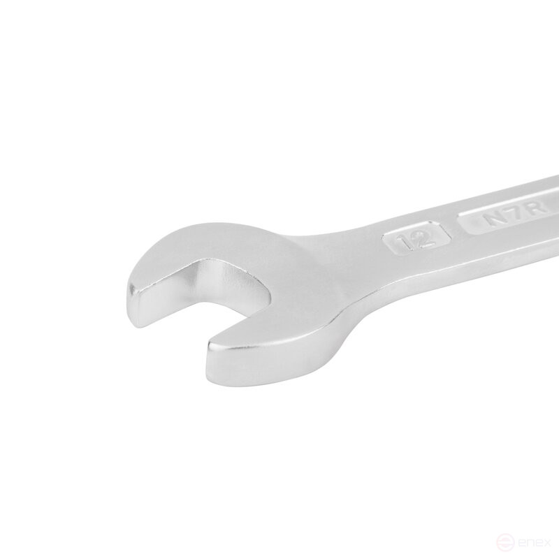 Ключ гаечный комбинированный NORGAU Industrial с трещоткой 12 мм, N7R-12