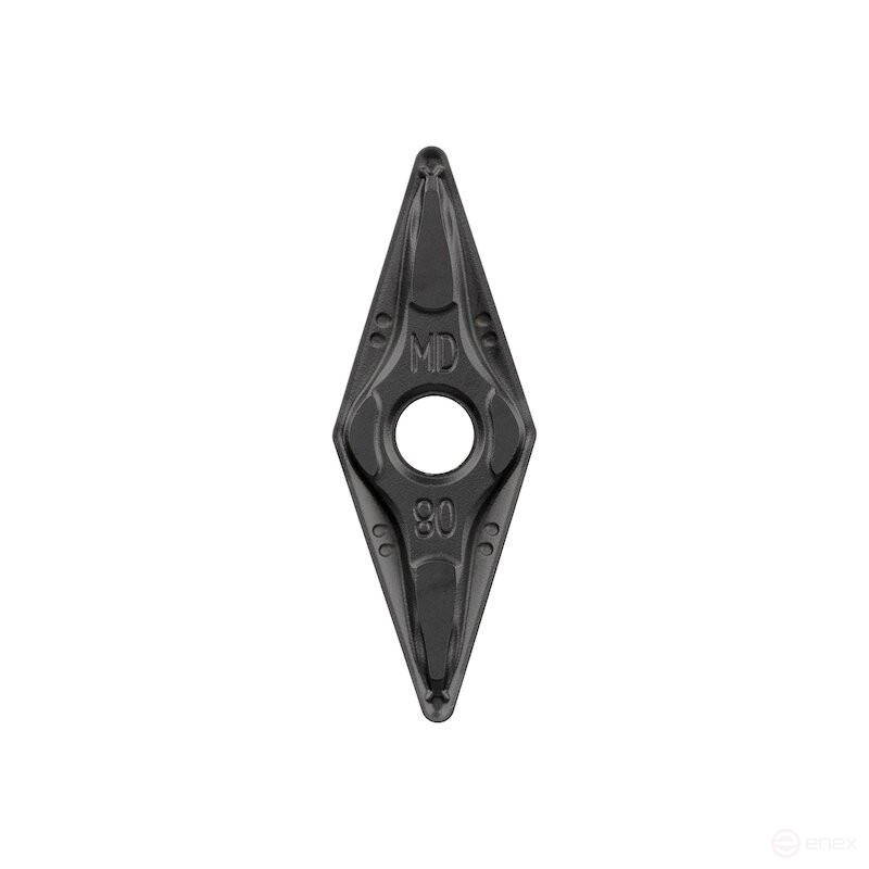 Пластина токарная NORGAU Industrial негативная VNMG160408-MD, NRG25P