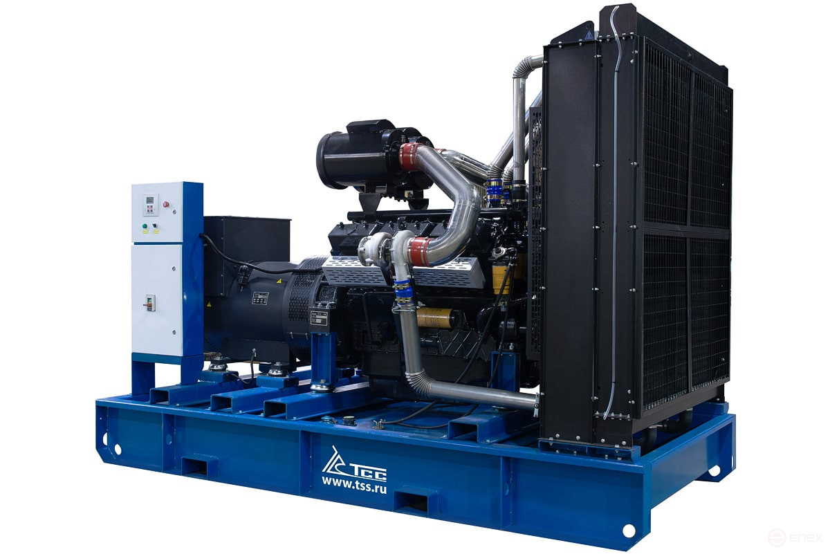 Diesel generator TSS AD-600S-T400 in a container