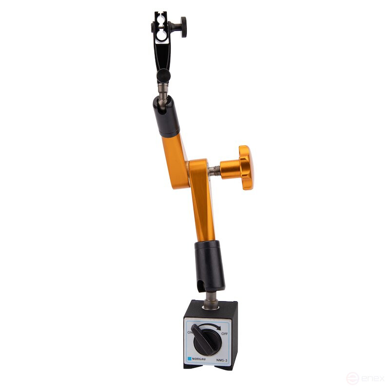 Штатив магнитный NORGAU Industrial гидравлический, 325 мм