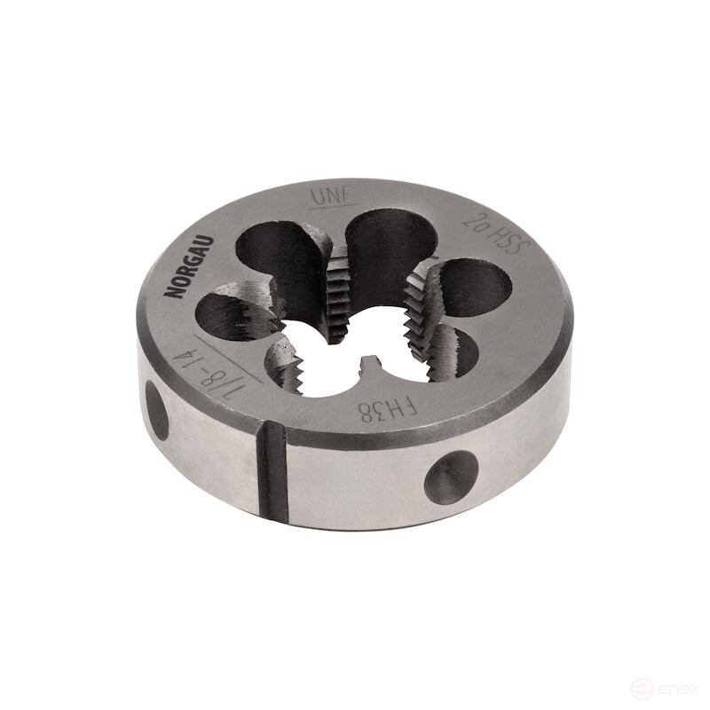 Плашка дюймовая NORGAU Industrial по металлу UNF 7/8, HSS