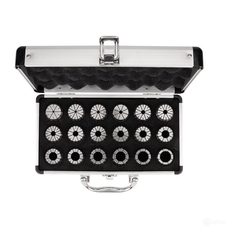 Set of collet Norgau Industrial ER-32 size 3-20 18 pcs
