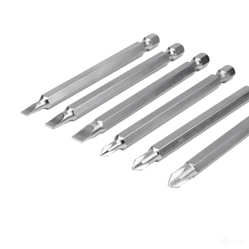 Отвертка NORGAU Industrial с реверсивной трещоткой и сменными битами, NSS7-1U