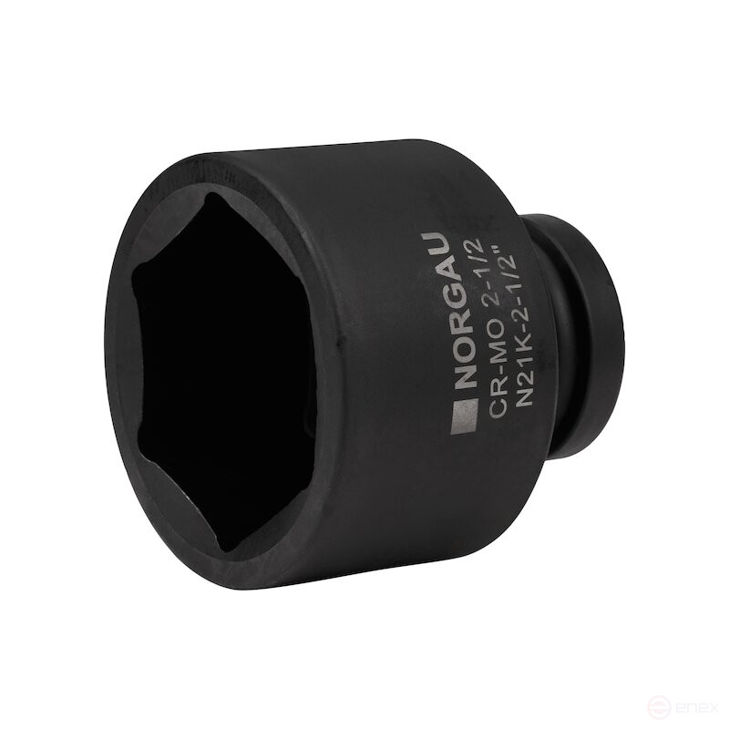 Головка торцевая ударная NORGAU Industrial шестигранная дюймовая 1", 2.1/2", N21K-2.1/2