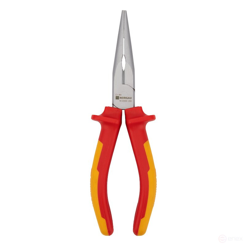 Длинногубцы NORGAU Industrial диэлектрические 200 мм, N133VDE-200