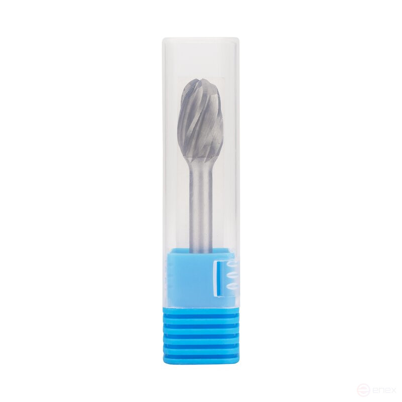 Борфреза твердосплавная NORGAU Industrial овальная 12 мм, форма E, ALU