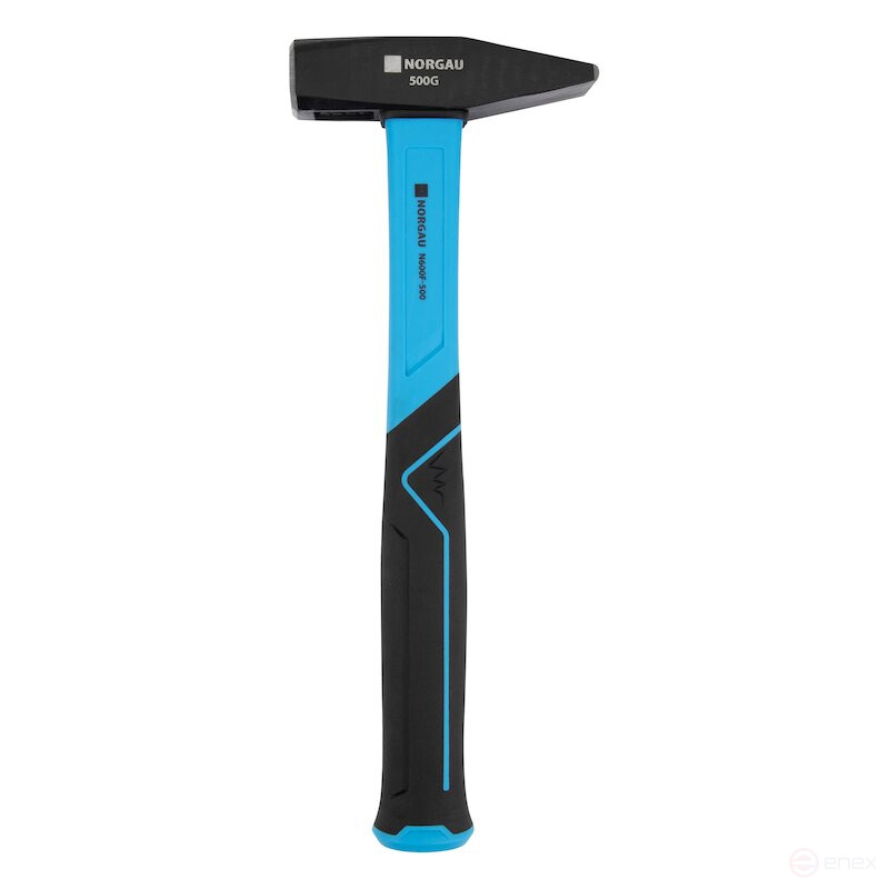 Молоток слесарный NORGAU Industrial с рукояткой из фибергласса 500 г, N600F-500