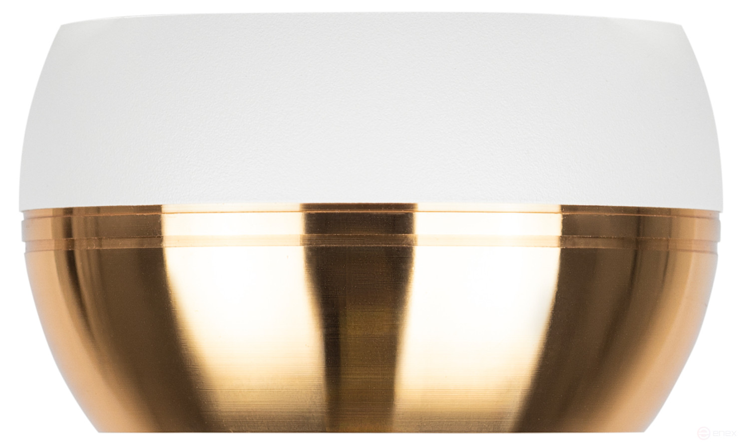 Светильник накладной ЭРА OL14 GX53 WH/GD под лампу GX53 белый/золото