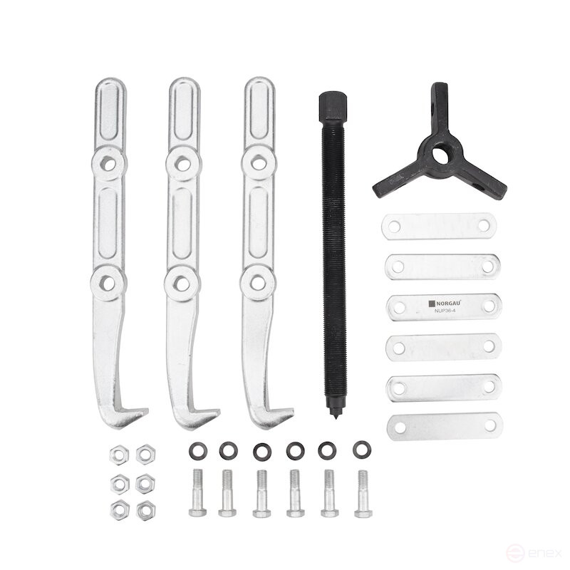 Hinged puller NORGAU Industrial three-grip NUP36-4