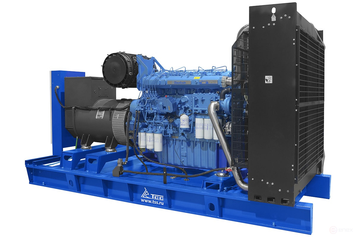Diesel generator TSS AD-500S-T400-1RM9 (Mecc Alte)