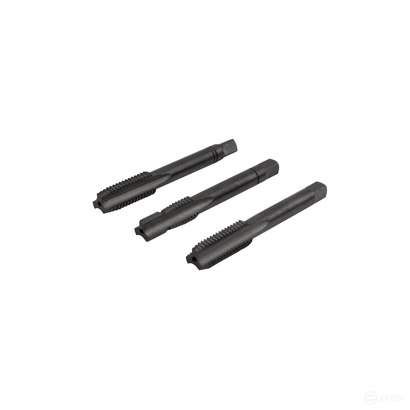 Комплект ручных метчиков NORGAU Industrial М10, HSS-E/VAP, 3 предмета
