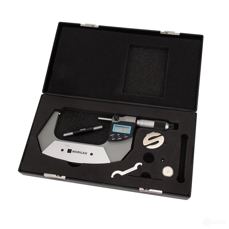 NORGAU Industrial Digital micrometer 75-100 mm, NMD-465D