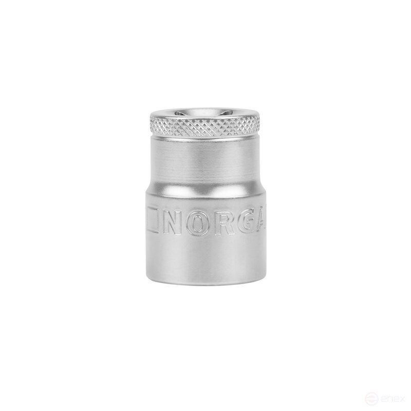 Головка 12-гранная торцевая NORGAU Industrial 1/2" 21 мм, ND19-21