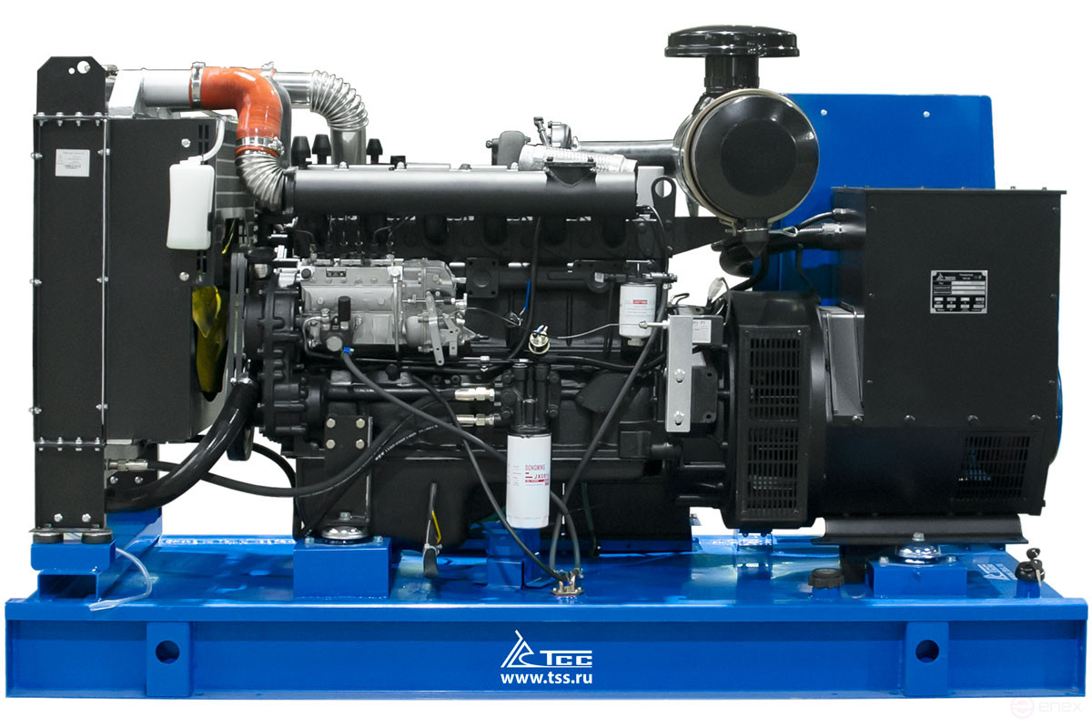 Diesel generator TSS AD-100S-T400 in a container