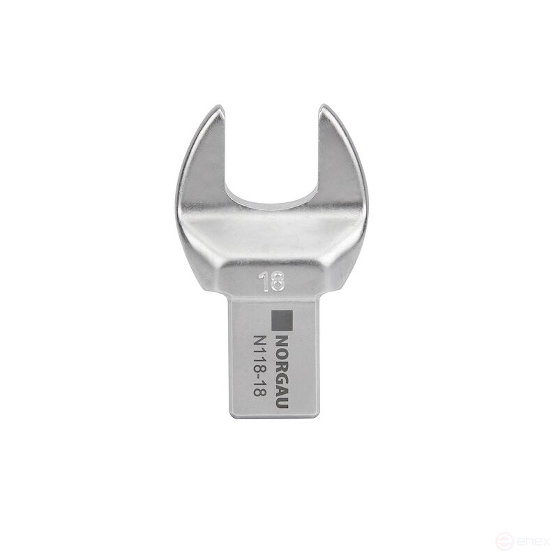 Насадка рожковая NORGAU Industrial для динамометрического ключа 18, прямоугольный привод 14х18