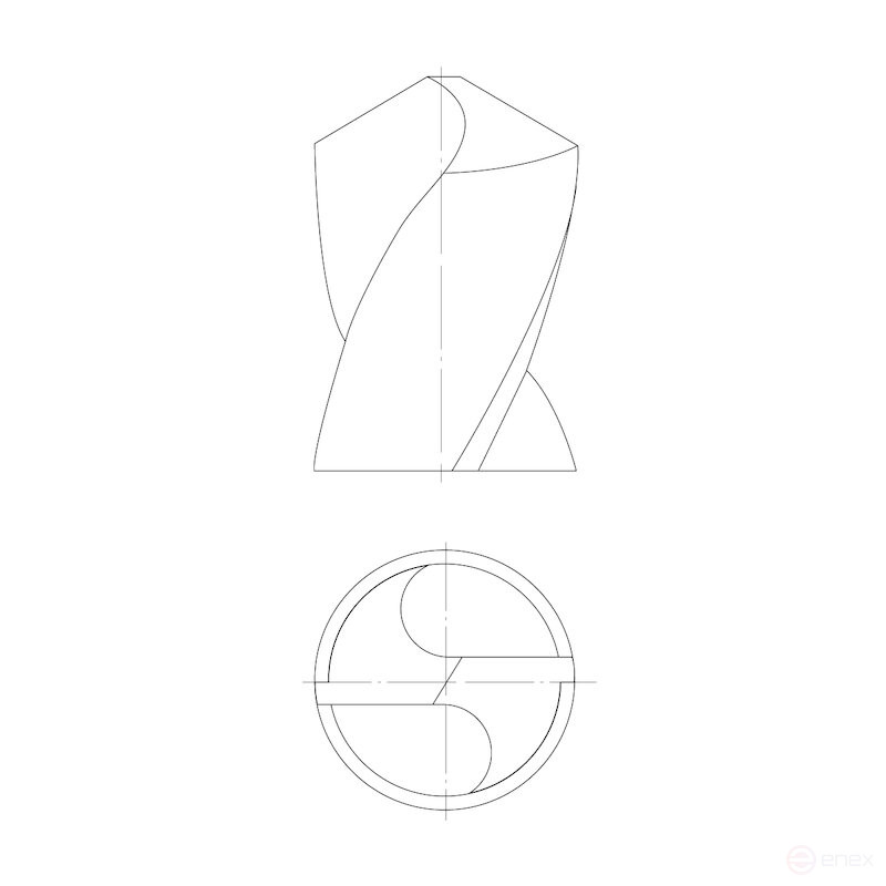 Набор сверл NORGAU Industrial по металлу в футляре 1-10 мм, 19 предметов, HSS/VAP